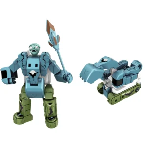 Excavator and Digger Construction Vehicle And Zombie Transformer Toy With Spear Excavator and Digger Construction Vehicle And Zombie Transformer Toy With Spear