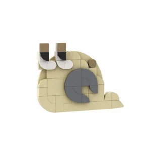 MOC – Letters Q Monster(LEGO Alternative Bricks) Learning Toy MOC – Letters Q Monster(LEGO Alternative Bricks) Learning Toy