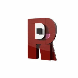 MOC – Letters R Monster(LEGO Alternative Bricks) Learning Toy MOC – Letters R Monster(LEGO Alternative Bricks) Learning Toy