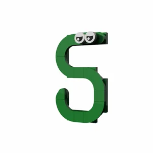 MOC – Letters S Monster(LEGO Alternative Bricks) Learning Toy MOC – Letters S Monster(LEGO Alternative Bricks) Learning Toy