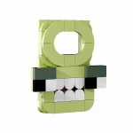 MOC – Monster Number 8/Eight, Learning Math Toy - Classic Size Building Blocks