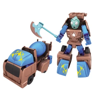 Mixer Construction Vehicle And Zombie Transformer Toy With Battle Axe Mixer Construction Vehicle And Zombie Transformer Toy With Battle Axe