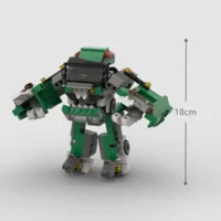 the height transformation form of MOC – Green Garbage and Trash Truck Transformer(LEGO Alternative Bricks) the height transformation form of MOC – Green Garbage and Trash Truck Transformer(LEGO Alternative Bricks)