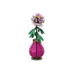 MOC 153192 – Peony Flower - Classic Size Building Blocks