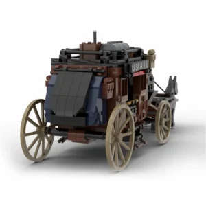 MOC 56506 - Stagecoach(LEGO Alternative Bricks) MOC 56506 - Stagecoach(LEGO Alternative Bricks)
