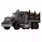 MOC 92555 – Vintage Logging Truck - Classic Size Building Blocks