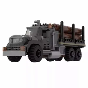 MOC 92555 - Vintage Logging Truck(LEGO Alternative Bricks) MOC 92555 - Vintage Logging Truck(LEGO Alternative Bricks)