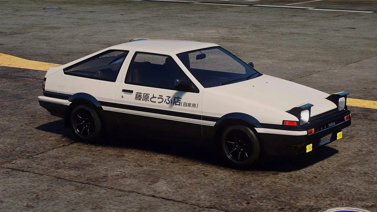 Toyota AE86 Sprinter Trueno from Initial D 2