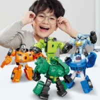 kid is playing Transformer Combiners Toys, Tank, Sedan, SUV, Tractor, Fighter Jet With Propeller, Car, Vehicle kid is playing Transformer Combiners Toys, Tank, Sedan, SUV, Tractor, Fighter Jet With Propeller, Car, Vehicle