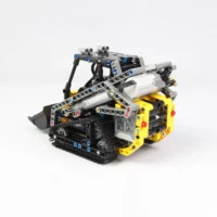 the back side of MOC 13349 - RC Technic Compact Tracked Loader(LEGO Alternative Bricks) side the back side of MOC 13349 - RC Technic Compact Tracked Loader(LEGO Alternative Bricks) side