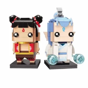 Keeppley Brickheadz - Ne Zha & Ao Bing(LEGO Alternative Bricks)