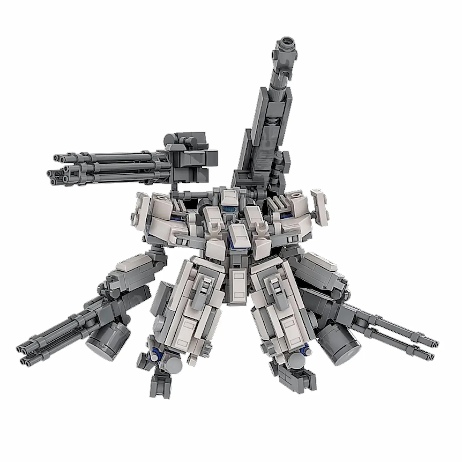 MOC – Military Sci-Fi Mecha LEGO Alternative Bricks 4 MOC – Military Sci-Fi Mecha LEGO Alternative Bricks 4