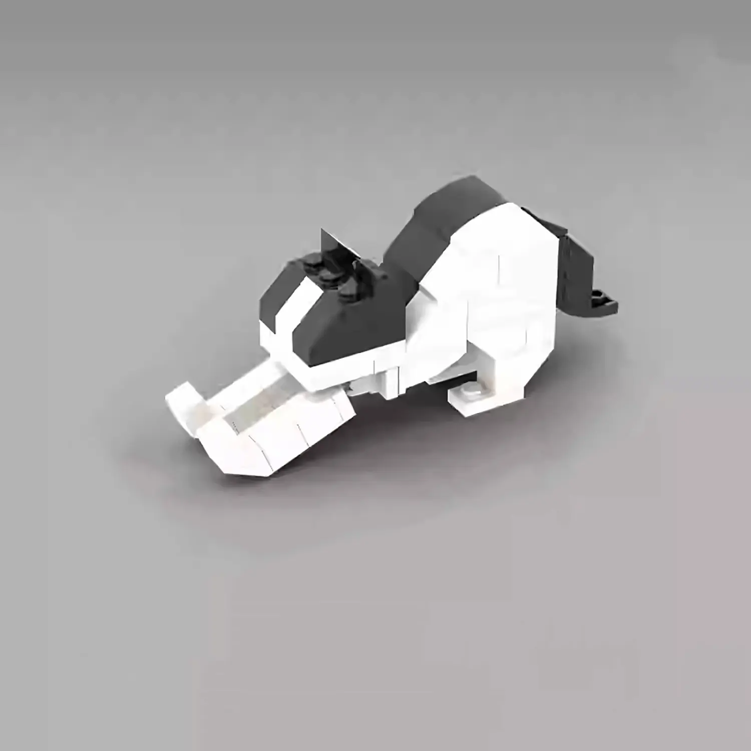 MOC – Stretching Cow Cat-LEGO Alternative Bricks MOC – Stretching Cow Cat(LEGO Alternative Bricks)