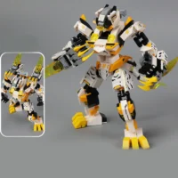 MOC – Western Polar White Tiger Mecha-LEGO Alternative Bricks MOC – Western Polar White Tiger Mecha-LEGO Alternative Bricks