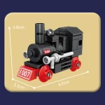 Liberation-class Steam Locomotive - Classic Size Building Blocks