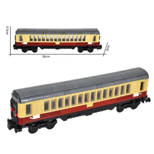 MOC – TEE DB Rheingold passenger coach car (LEGO Alternative Bricks) MOC – TEE DB Rheingold passenger coach car (LEGO Alternative Bricks)