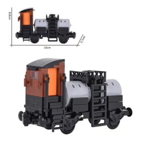 MOC – Tanker wagon car with end cabin (LEGO Alternative Bricks) MOC – Tanker wagon car with end cabin (LEGO Alternative Bricks)