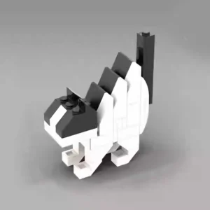 MOC – frightened Cow Cat(LEGO Alternative Bricks) MOC – frightened Cow Cat(LEGO Alternative Bricks)
