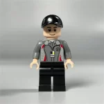 Courier Express delivery person - Custom Printed Brick Block Figure