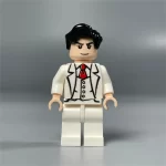 Male evening party gala host emcee MC - Custom Printed Brick Block Figure