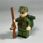 Red Guard - Custom Printed Brick Block Figure