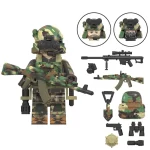 Alpha Group Special Forces​ - Custom Printed Brick Block Figure