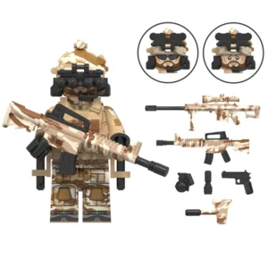 wm2440-Minifigure - Delta Special Forces (LEGO Alternative) Minifigure - Delta Special Forces (LEGO Alternative)