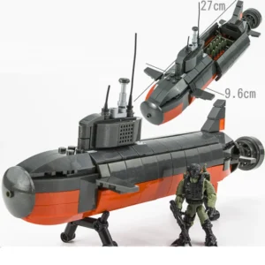 823b-Chinese Type 096 (Tang-class) SSBN nuclear submarine (LEGO Alternative Bricks) Chinese Type 096 (Tang-class) SSBN nuclear submarine (LEGO Alternative Bricks)