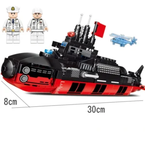 88057-Chinese Type 094 NATO reporting name Jin-class nuclear-powered ballistic missile nuclear submarines SSBN (LEGO Alternative Bricks) Chinese Type 094 NATO reporting name Jin-class nuclear-powered ballistic missile nuclear submarines SSBN (LEGO Alternative Bricks)