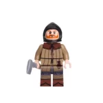 medieval peasant - Custom Printed Brick Block Figure