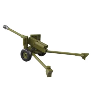 Custom Piece Miniature – 85mm anti tank gun – 3D Print for LEGO Minifigure Custom Piece Miniature – 85mm anti tank gun – 3D Print for LEGO Minifigure