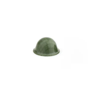 Custom Piece Miniature – A green Japanese Type 90 style military helmet with netting – 3D Print for LEGO minifigure Custom Piece Miniature – A green Japanese Type 90 style military helmet with netting – 3D Print for LEGO minifigure