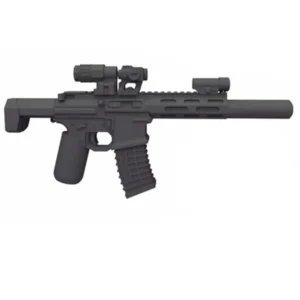 Custom Piece Miniature – AAC Honey Badger PDW Personal Defense Weapon with a combination optics setup – 3D Print for LEGO minifigure Custom Piece Miniature – AAC Honey Badger PDW Personal Defense Weapon with a combination optics setup – 3D Print for LEGO minifigure