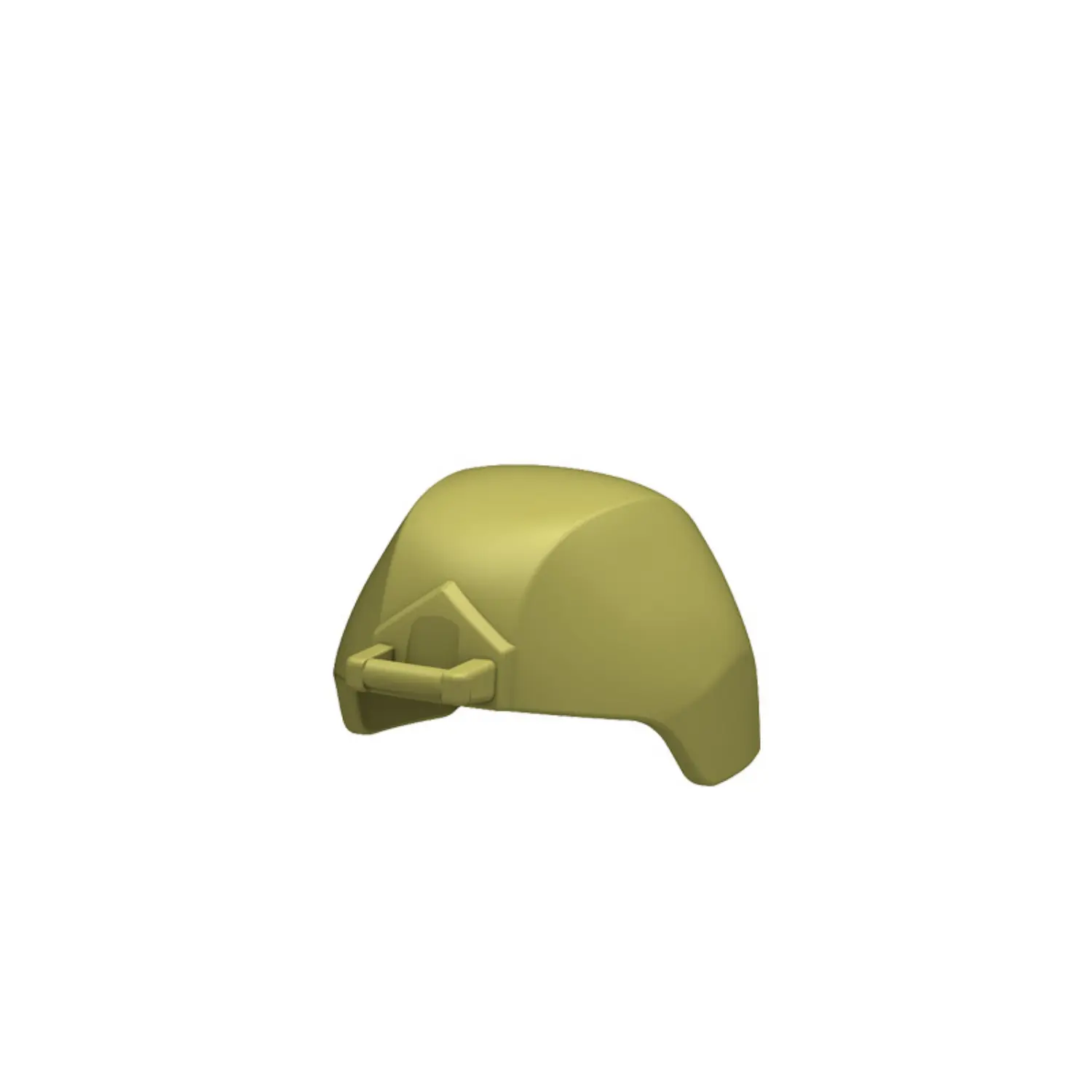 Custom Piece Miniature – ACH Advanced Combat Helmet style helmet olive green – 3D Print for LEGO minifigure Custom Piece Miniature – ACH Advanced Combat Helmet style helmet olive green – 3D Print for LEGO minifigure