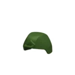 ACH Advanced Combat Helmet style helmet tan army green - Custom 3D Printed Miniature Accessory Parts Pieces for Brick Block Figures