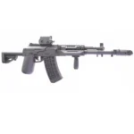 AK 12 rifle with a holographic sight - Custom 3D Printed Miniature Accessory Parts Pieces for Brick Block Figures