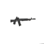 AN 94 Abakan assault rifle with a holographic sight attached - Custom 3D Printed Miniature Accessory Parts Pieces for Brick Block Figures
