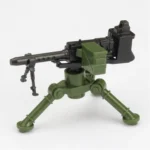 AN M2 Browning machine gun - Custom 3D Printed Miniature Accessory Parts Pieces for Brick Block Figures