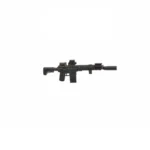 AR15 platform rifle M4 M16 variant - Custom 3D Printed Miniature Accessory Parts Pieces for Brick Block Figures