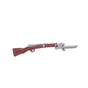 Custom Piece Miniature – Arisaka Type 38 rifle with a bayonet attached – 3D Print for LEGO Minifigure Custom Piece Miniature – Arisaka Type 38 rifle with a bayonet attached – 3D Print for LEGO Minifigure