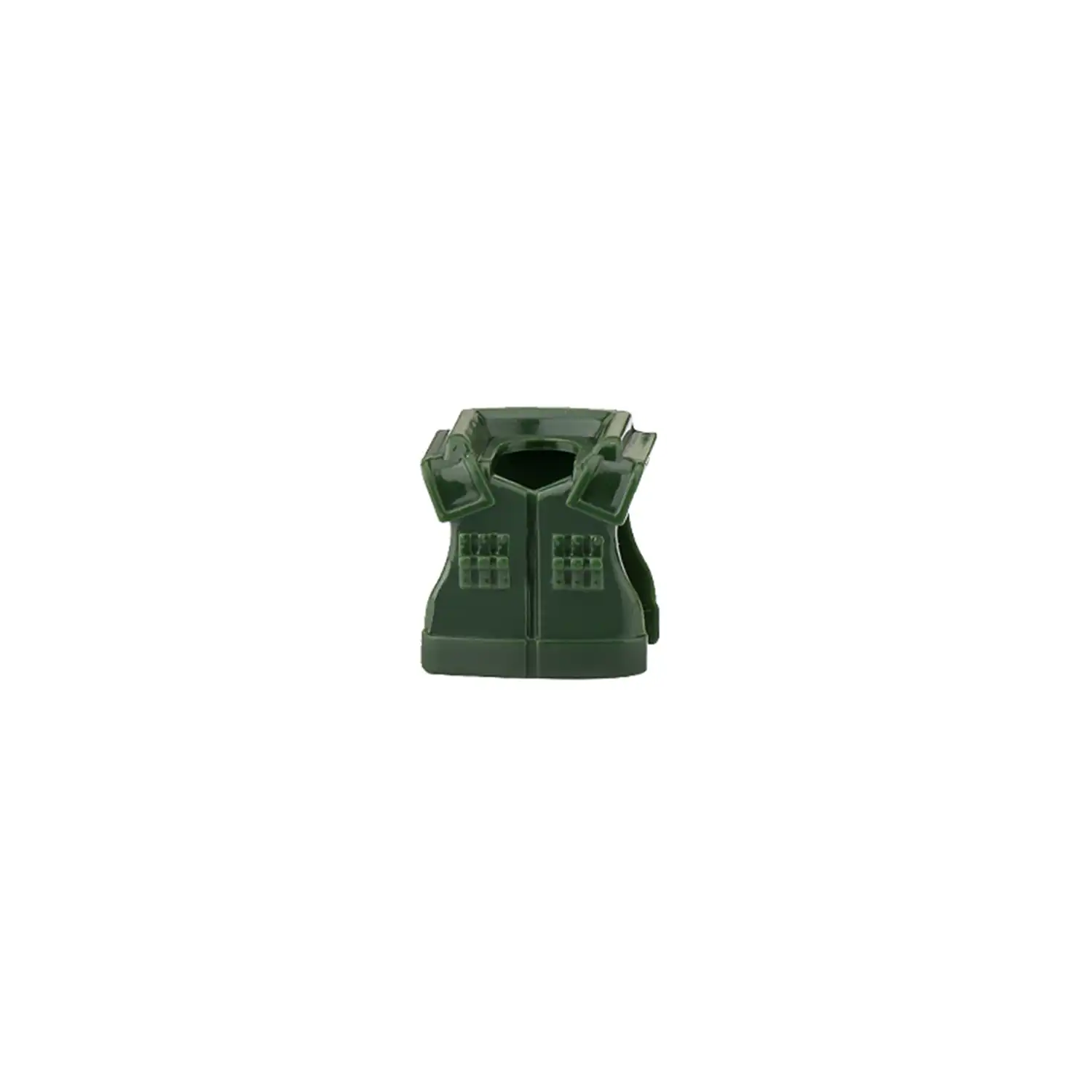 Custom Piece Miniature – B20 Tactical Vest Body Armor army green with two prominent pouches on the upper chest – 3D Print for LEGO minifigure Custom Piece Miniature – B20 Tactical Vest Body Armor army green with two prominent pouches on the upper chest – 3D Print for LEGO minifigure