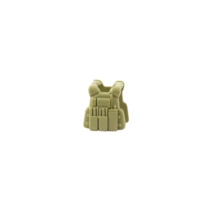 Custom Piece Miniature – BrickArms PCV Plate Carrier Vest olive green - Specialist – 3D Print for LEGO minifigure Custom Piece Miniature – BrickArms PCV Plate Carrier Vest olive green - Specialist – 3D Print for LEGO minifigure
