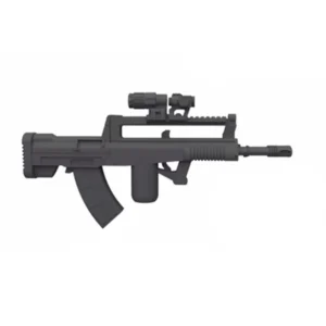 Custom Piece Miniature – Chinese QBZ 95 Type 95 bullpup assault rifle equipped with an optical sight – 3D Print for LEGO minifigure Custom Piece Miniature – Chinese QBZ 95 Type 95 bullpup assault rifle equipped with an optical sight – 3D Print for LEGO minifigure