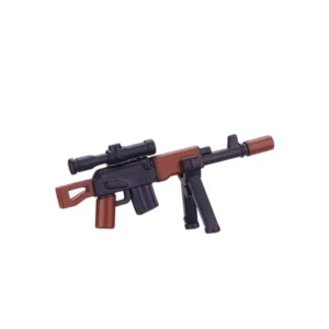 Custom Piece Miniature – Dragunov SVD Snayperskaya Vintovka Dragunova sniper rifle – 3D Print for LEGO Minifigure Custom Piece Miniature – Dragunov SVD Snayperskaya Vintovka Dragunova sniper rifle – 3D Print for LEGO Minifigure