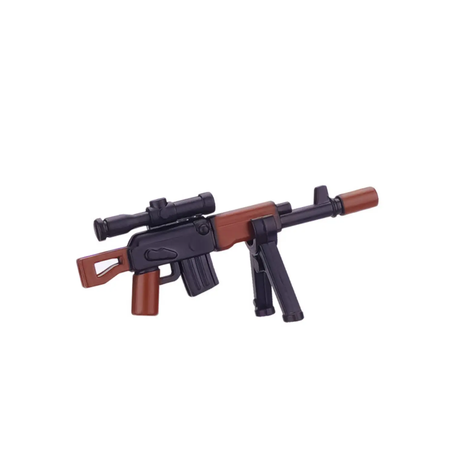 Custom Piece Miniature – Dragunov SVD Snayperskaya Vintovka Dragunova sniper rifle – 3D Print for LEGO Minifigure Custom Piece Miniature – Dragunov SVD Snayperskaya Vintovka Dragunova sniper rifle – 3D Print for LEGO Minifigure