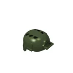 FAST Future Assault Shell Technology tactical helmet army green - Custom 3D Printed Miniature Accessory Parts Pieces for Brick Block Figures