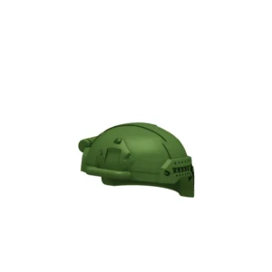 Custom Piece Miniature – FAST Future Assault Shell Technology tactical helmet olive drab green featuring side accessory rails and an NVG shroud – 3D Print for LEGO minifigure Custom Piece Miniature – FAST Future Assault Shell Technology tactical helmet olive drab green featuring side accessory rails and an NVG shroud – 3D Print for LEGO minifigure