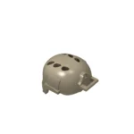 FAST Future Assault Shell Technology tactical helmet tan or desert tan - Custom 3D Printed Miniature Accessory Parts Pieces for Brick Block Figures