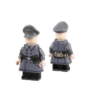 Custom Piece Miniature – German military uniform overcoat – 3D Print for LEGO Minifigure Custom Piece Miniature – German military uniform overcoat – 3D Print for LEGO Minifigure