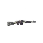 Gewehr 43 G43 semi-automatic rifle with a camouflage pattern - Custom 3D Printed Miniature Accessory Parts Pieces for Brick Block Figures